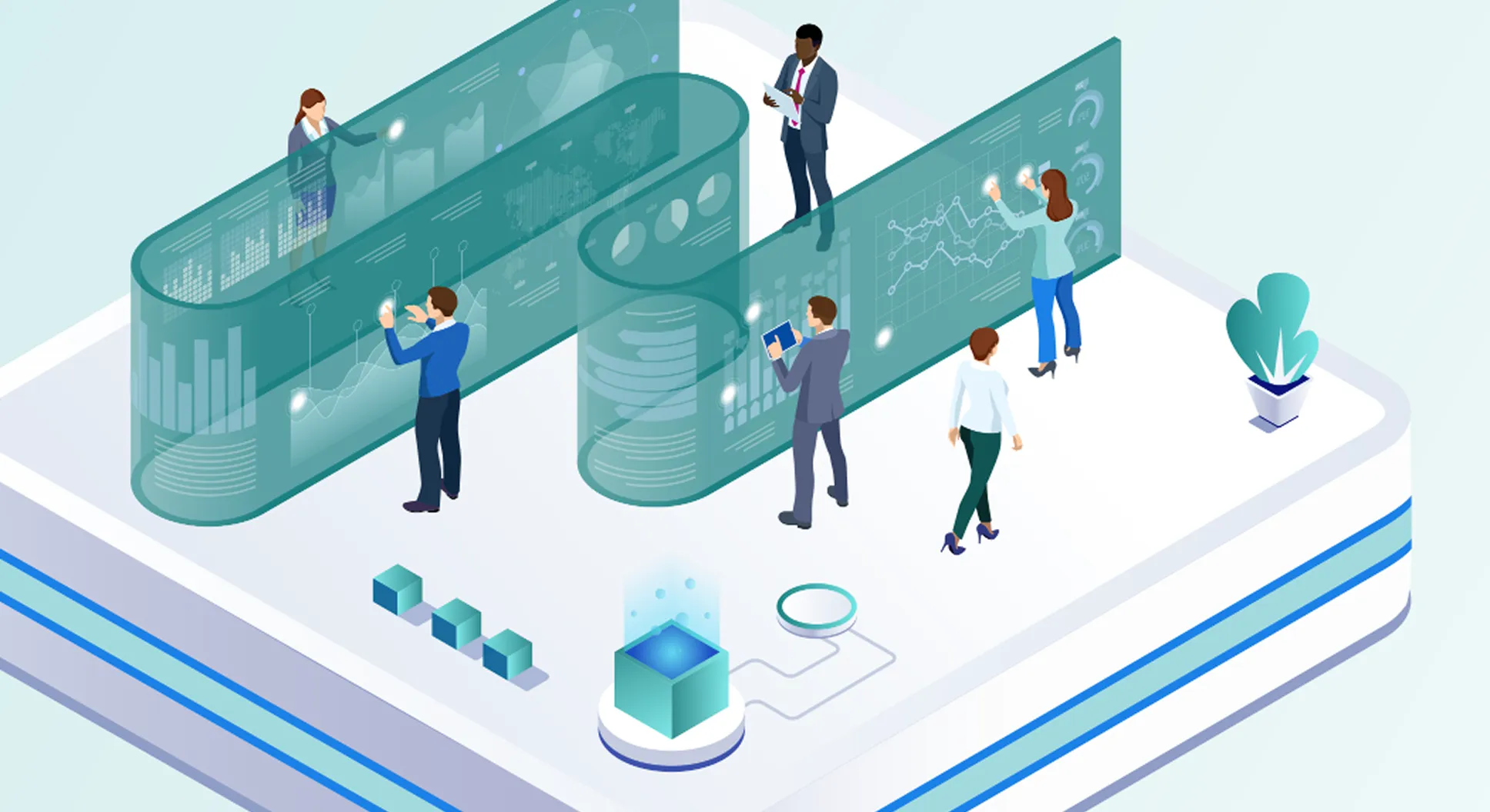 illustration-of-people-working-on-GAAP-principles